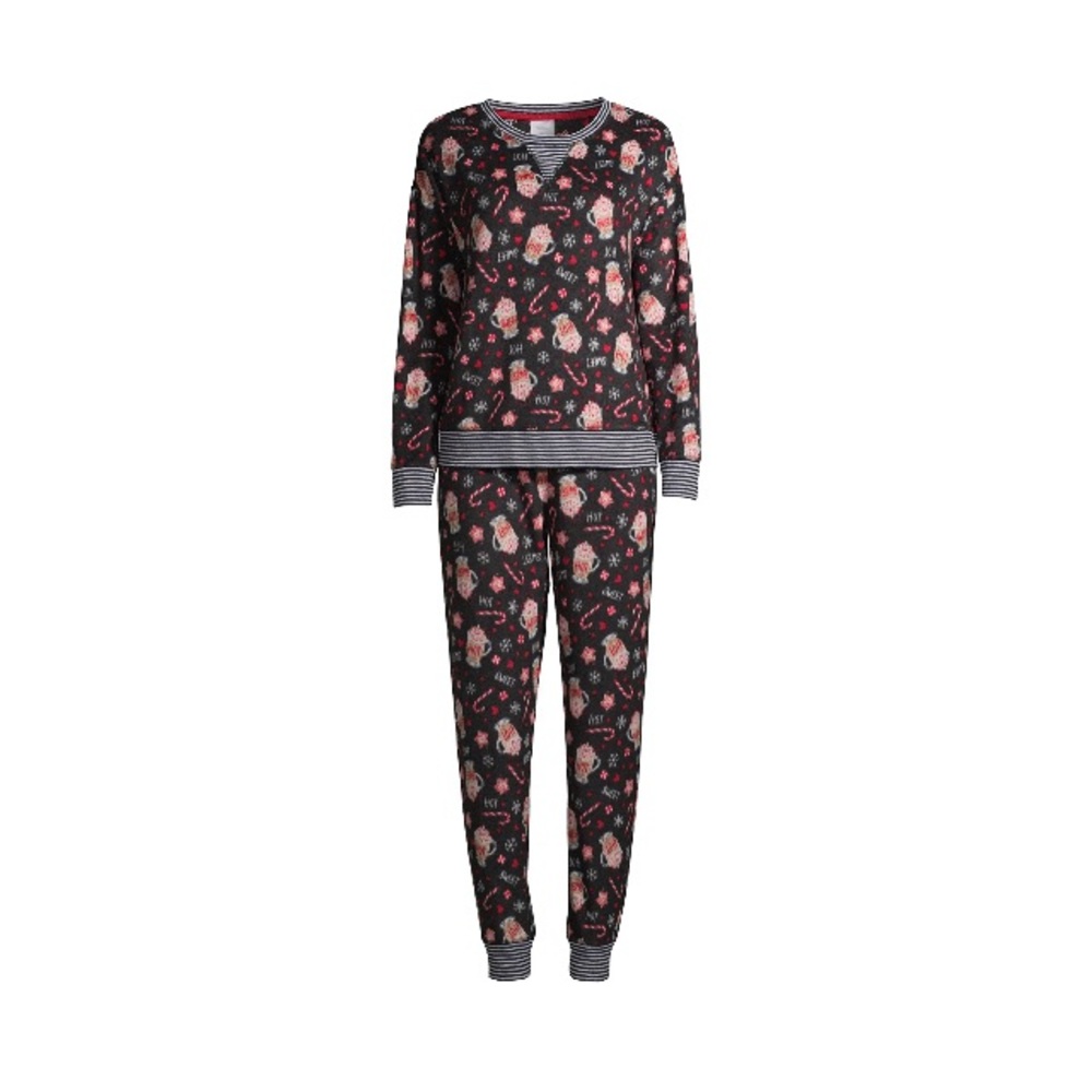 Secret Treasures Women's Long Sleeve Cuffed Pajama